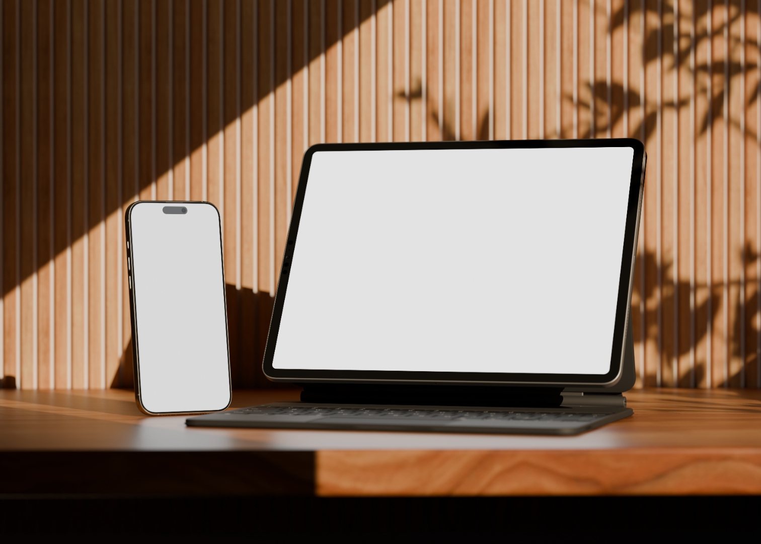 Website on desk